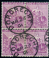 DORDRECHT, Cape of Good Hope postmark