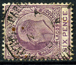 PARCEL-POST CALABAR, Southern Nigeria period postmark